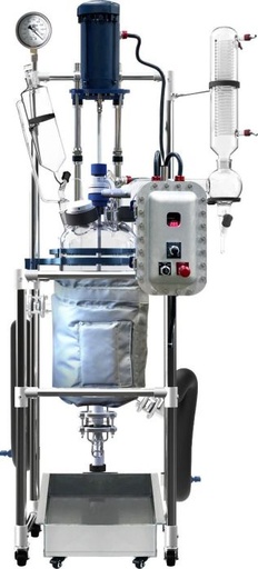 [SR100f]  C1D1 Dual-Jacketed 100L 316L-Grade SST Filter Reactor